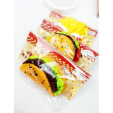 Hamburger and Fast Food Pinch Squishy Toy