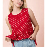 Cherry On Top Polka Dot Tank