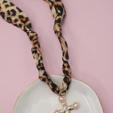 HANDMADE SCARF CHARM NECKLACE