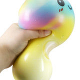 PICKUP ONLY NO SHIPPING JUMBO Colorful Ombre Dumpling Slime Filled Squishy - 6 Inch | PICKUP ONLY NO SHIPPING