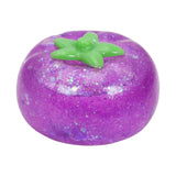 Tomato Fruit Glittery Maltose Putty Squishy Toy