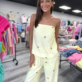 Sunshine and High Tides Polka Dot Set