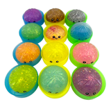 Glow-in-the-Dark Steamer Mystery Dumpling Squishy Toy -