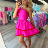 Think of Me Romper Pink