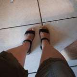 The Josie Sandal - Black