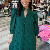 The Everly Eyelet Midi Dress