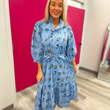 Forget-Me-Not Floral Dress