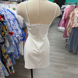 Going Back Dress White