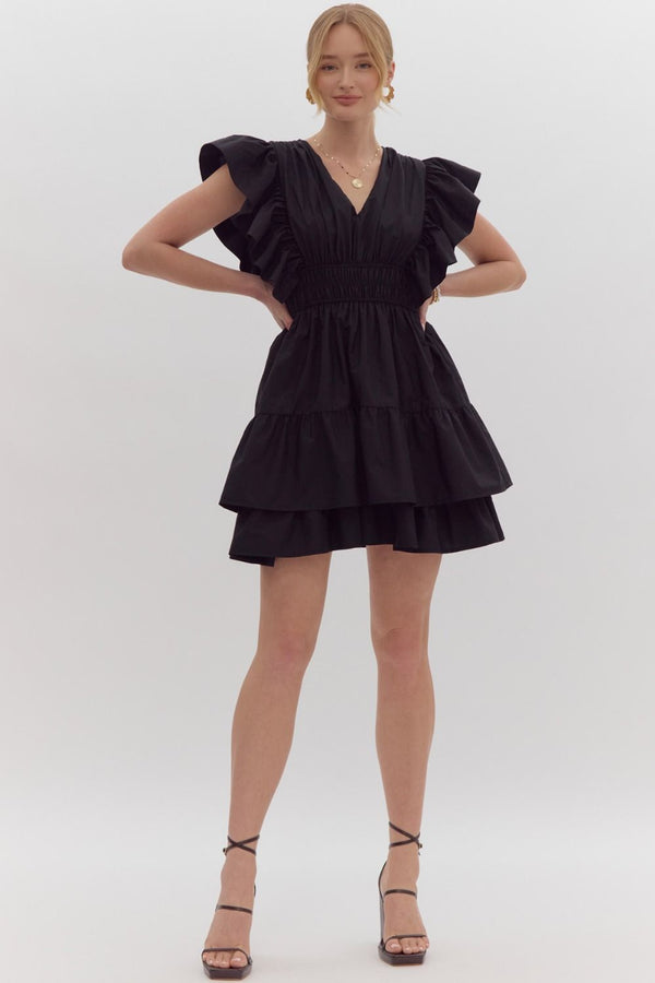 Just Might Get It Dress - Black