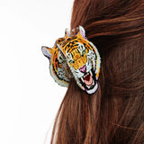 Tiger Head Claw Clip