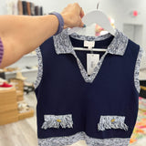 By The Lighthouse Top - Navy