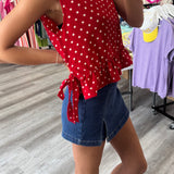 Cherry On Top Polka Dot Tank