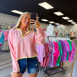 Pink Lemonade Pullover