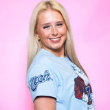 Vintage Louisiana Tech Bulldogs (Licensed) | Sequin Tee