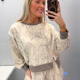 Camo Asymmetrical Pullover