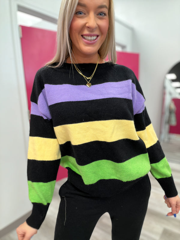 All About Those Beads Sweater