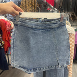 Mini Denim Skort -Medium Denim | BEST SELLER