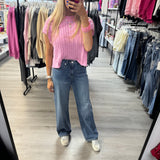 The Allie Denim - High Rise Wide Leg