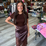 Love Me in Lace Maxi Skirt