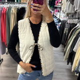 Leopard Vest Reversible