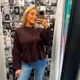 Heading Out Sweater | Espresso