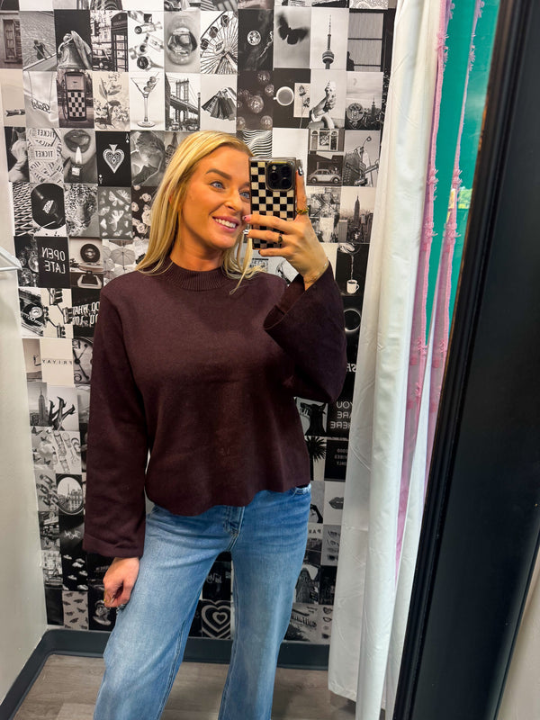 Heading Out Sweater | Espresso