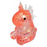 Sitting Unicorn Pony Glittery Maltose Putty Filled Squishy