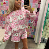 Patchwork Petals Lounge Set