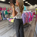 Chic Moment Polka Dot Pants