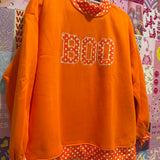 Boo Polka Dot Mockneck