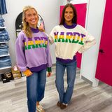 The Mardi Gras Social Club Mock Neck