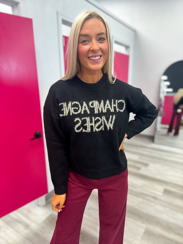 Champagne Wishes Sweater
