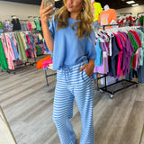On The Horizon Stripe Lounge Pants