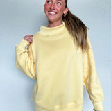Color Me Comfy Mock Neck Sweatshirt