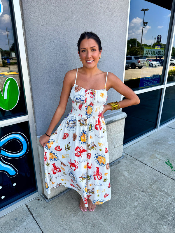 Seaside Picnic Dress