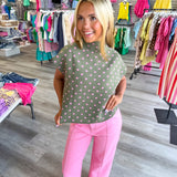 Perfect in Polka Dots Sweater