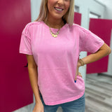 Your Best Basic Tee | Acid Wash with Seam Detail