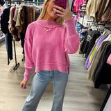 Sugar Rush Knit Pink Sweater