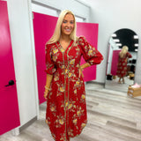 Meet Me There Floral Midi