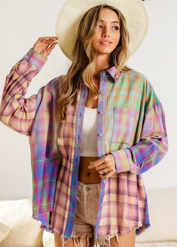 Colors Are Changing Colorful Flannel