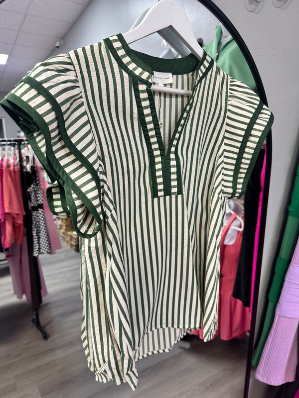 Simple Standards Stripe Top