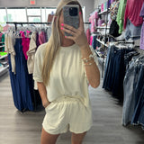 My Way Ribbed Round Neck Set