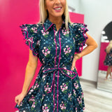 Spring Wish Dress | Navy