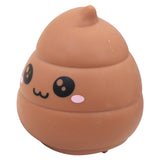 JUMBO 5.5 Inch Silly Poop Fluffy Slime Filled TPR Squishy