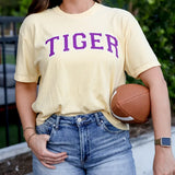 Tiger Block Tee | Butter
