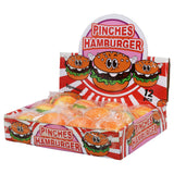 Realistic Hamburger Fluffy Slime Filled Squishy
