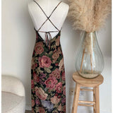 Vintage Rose Maxi Dress
