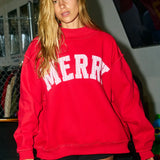 Merry Little Thing Mock Neck