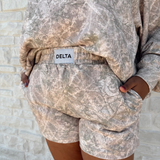 Delta White Washed Camo Mockneck Set