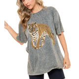 Tiger Pride Acid Wash Tee